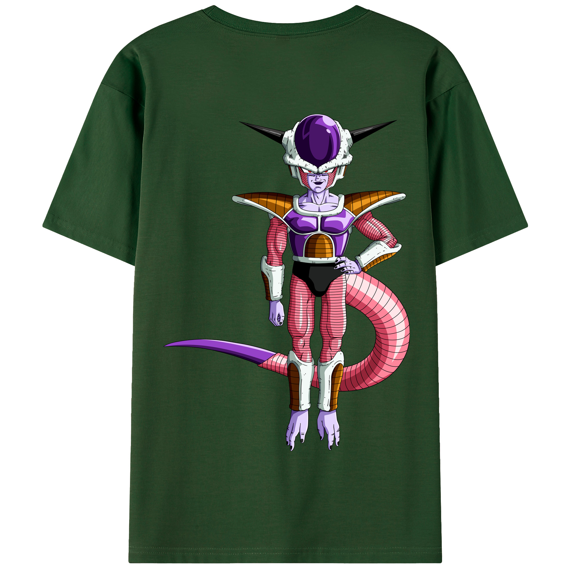 ドラゴンボール フリーザ DRAGON BALL Frieza 綿100％半袖Tシャツ（背面プリント）